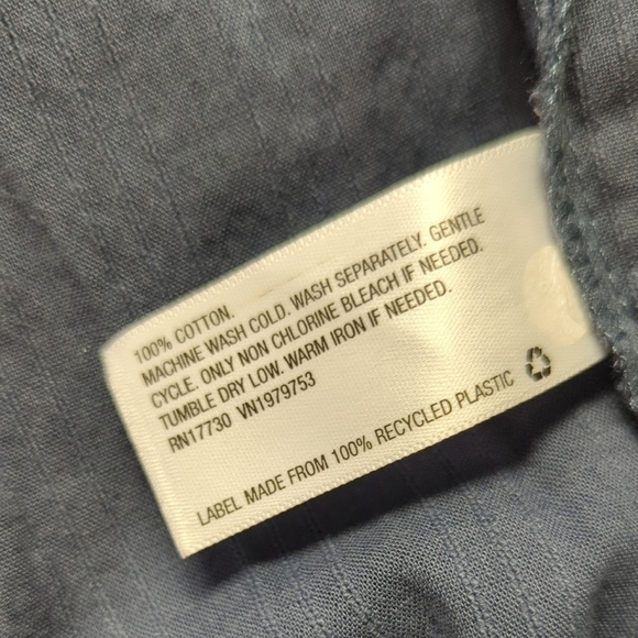 Universal Thread Crochet Tank Midi Dress Blue 0 bohemian cottagecore beach - Picture 7 of 7